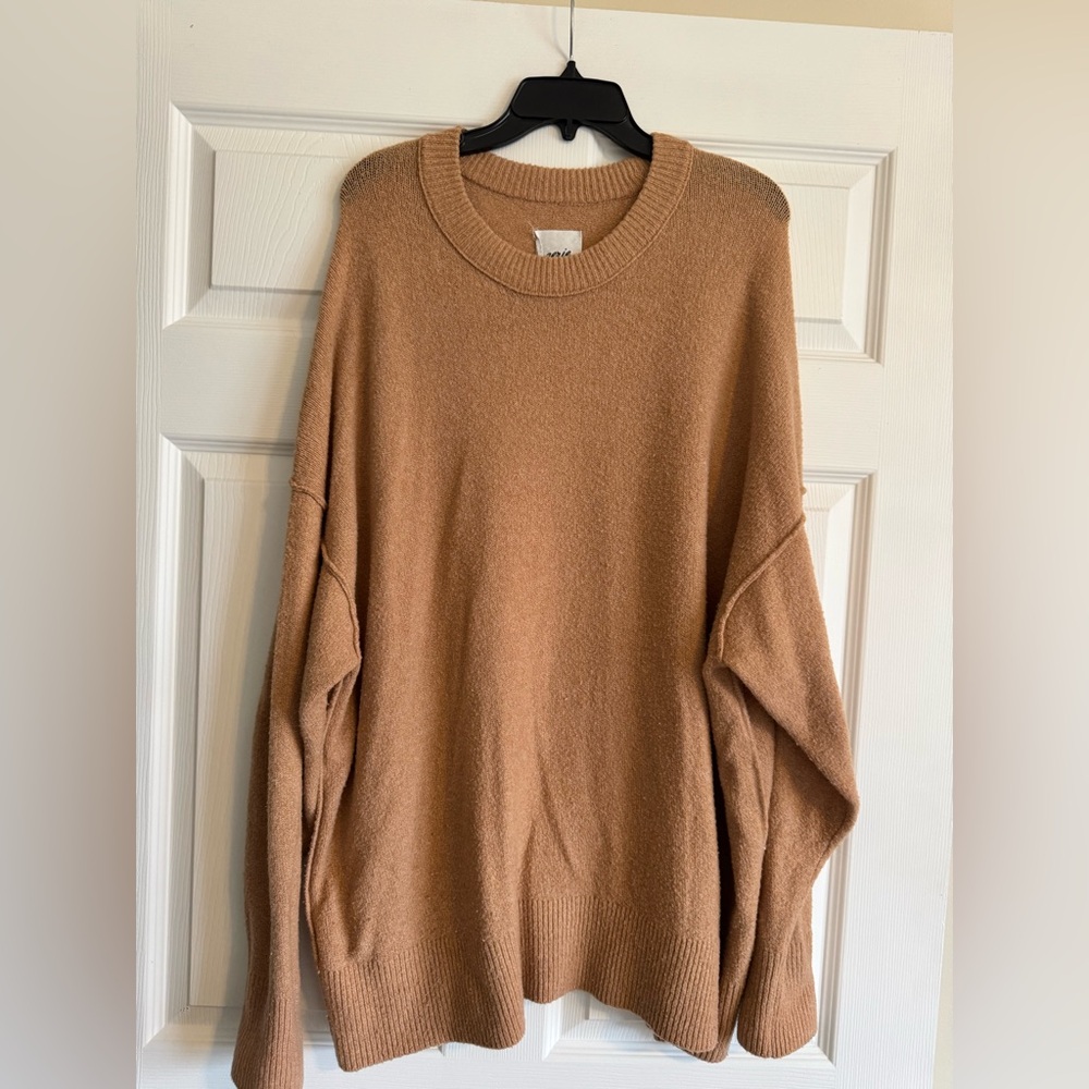 Aerie Cozy Camel Sweater